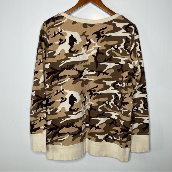 Uniqlo SPRZNY Andy Warhol Camo Sweatshirt Xlarge - Picture 2 of 5